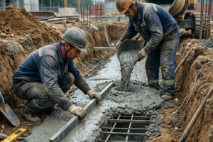 Как самостоятельно заложить ленточный фундамент